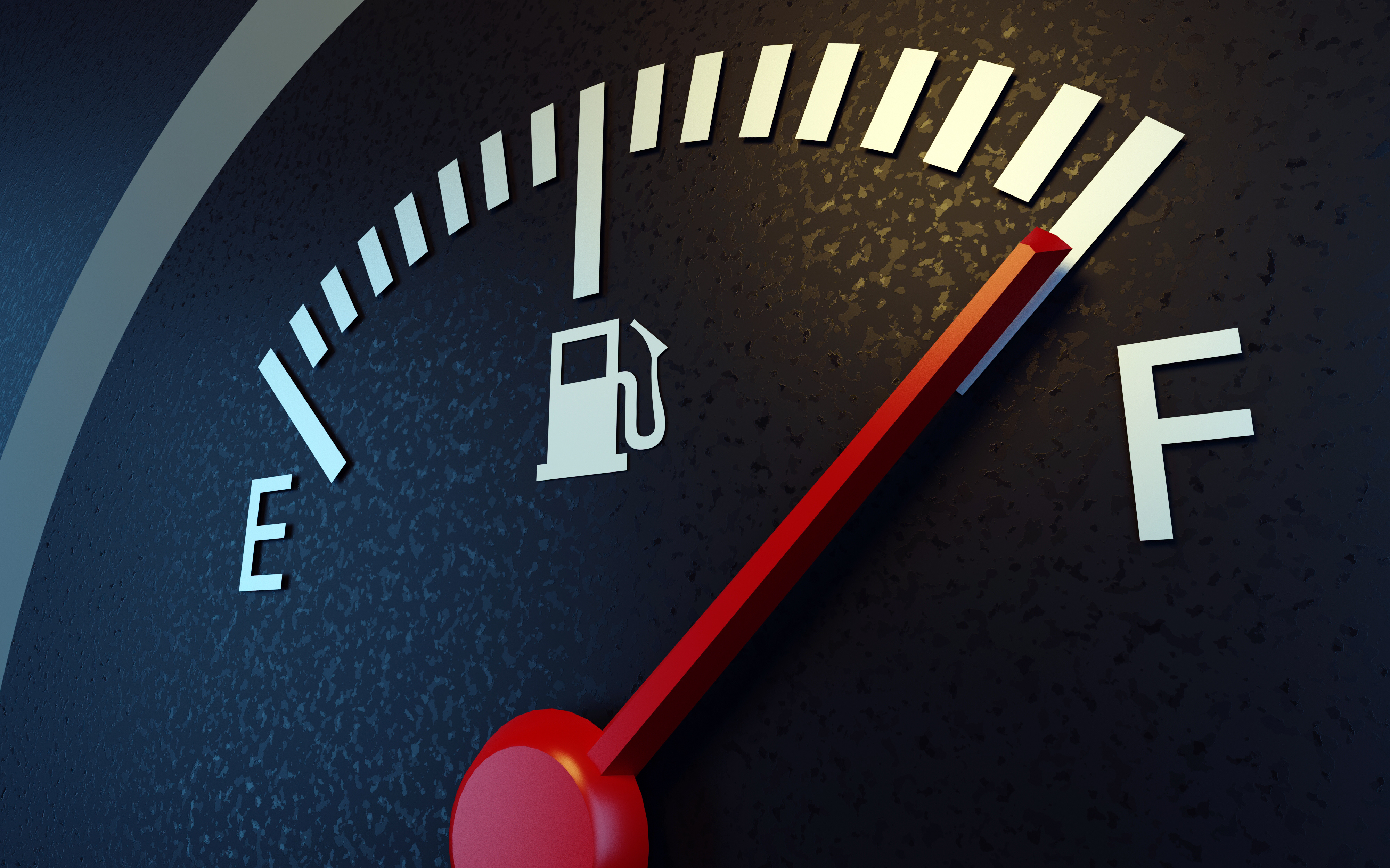 Fuel gauge and diesel driving conditions
